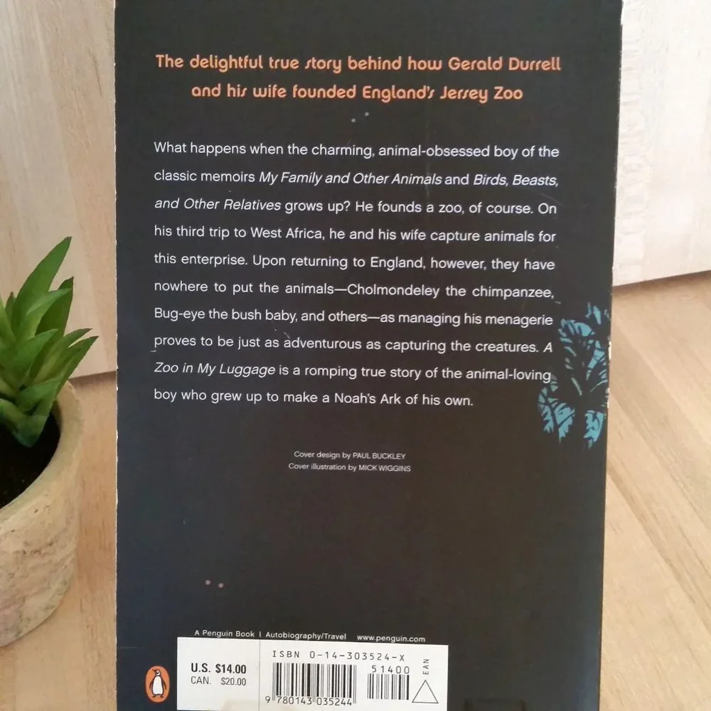 'A Zoo in My Luggage' by Gerald Durrell.